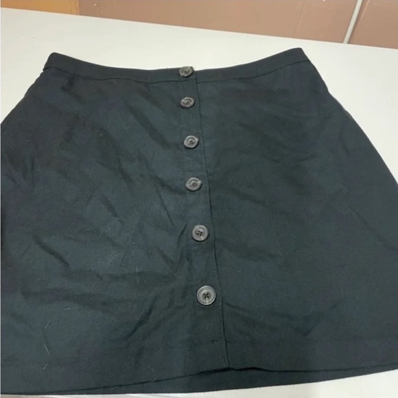 SKIRT Mini skirt Abercrombie & Fitch with buttons / size med - Picture 12 of 13